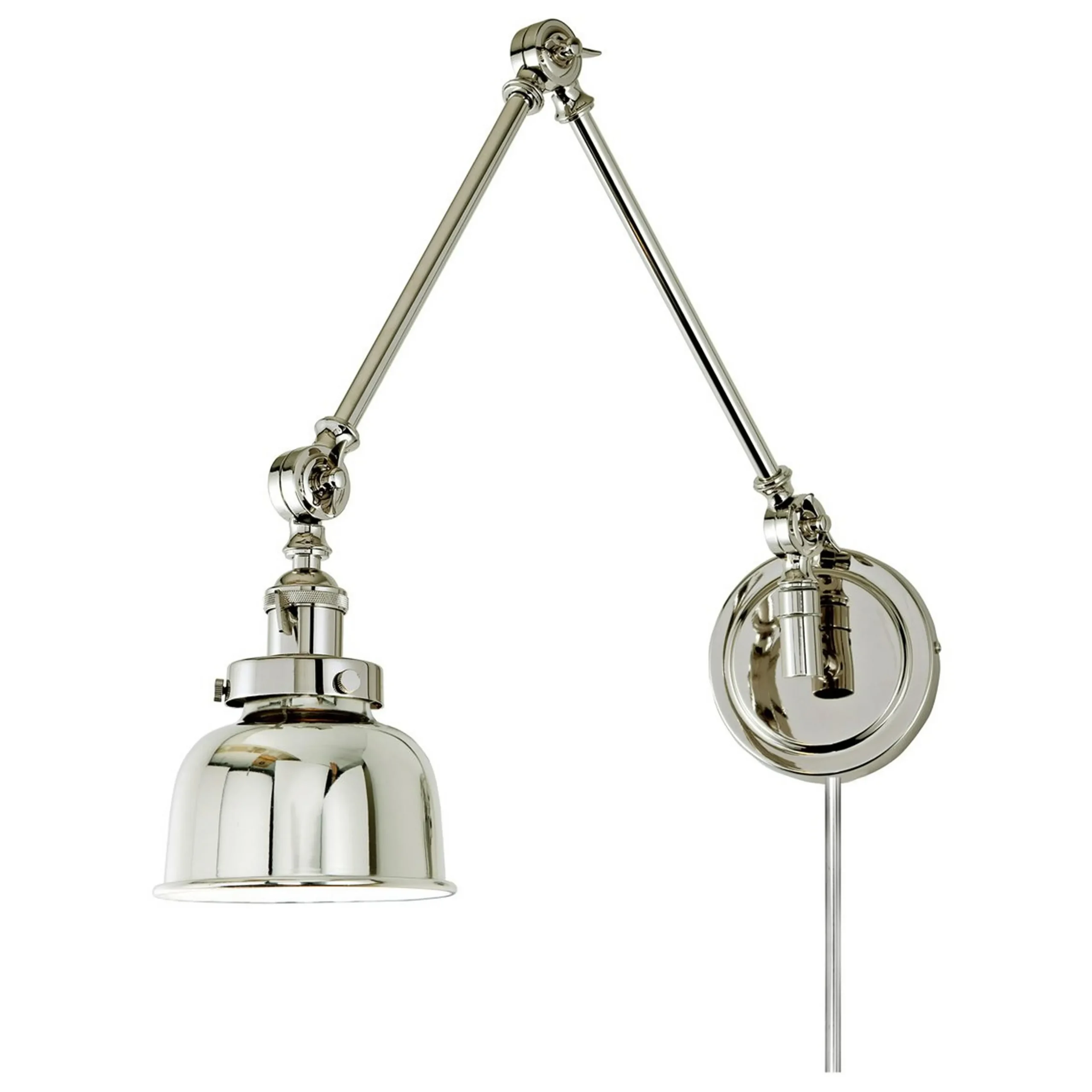 Banner Triple Joint Swing Arm - Metal Dome