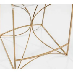 Bardot Lucite Curve Counter Stool