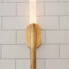 Bata Bath Sconce - Etched Crystal