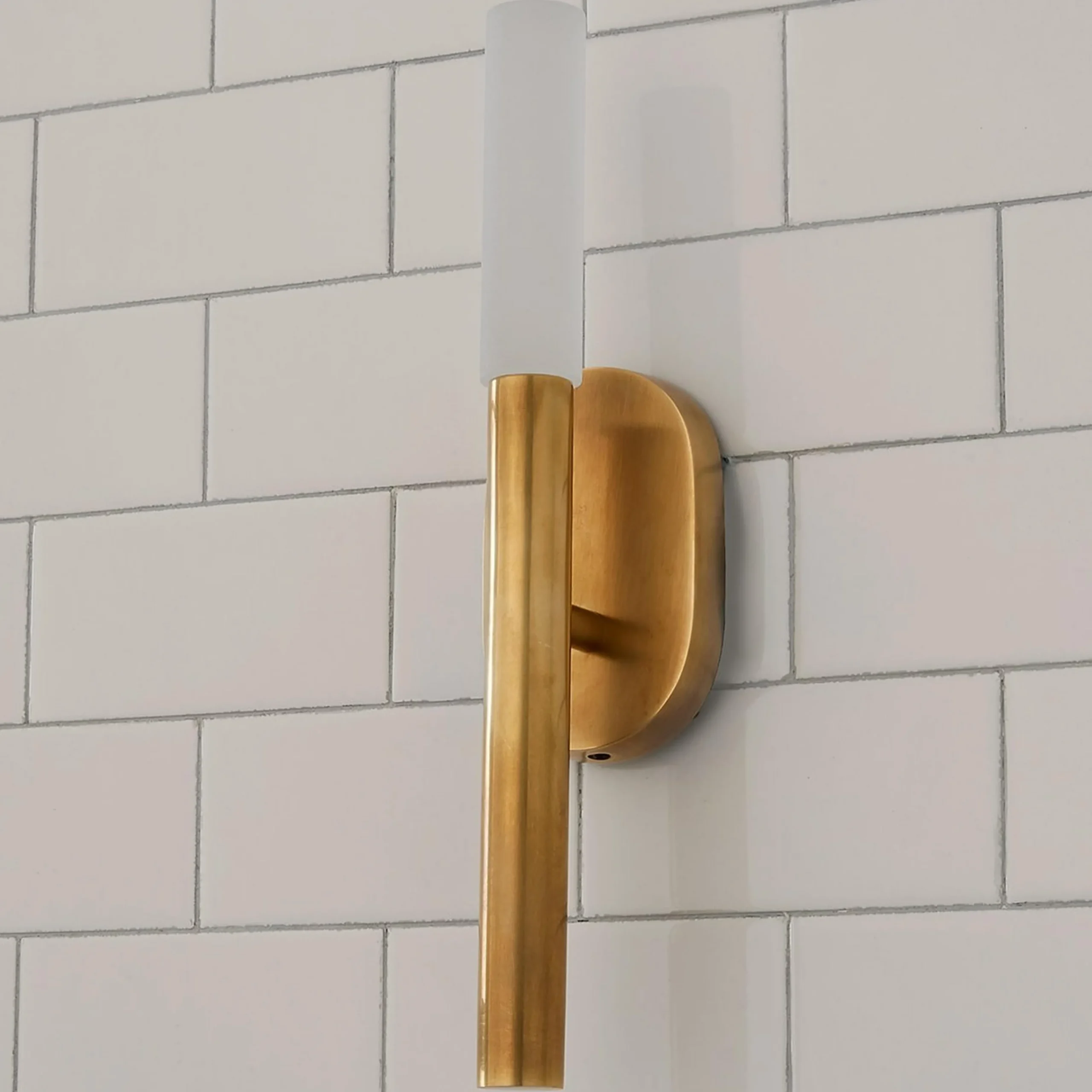 Bata Bath Sconce - Etched Crystal