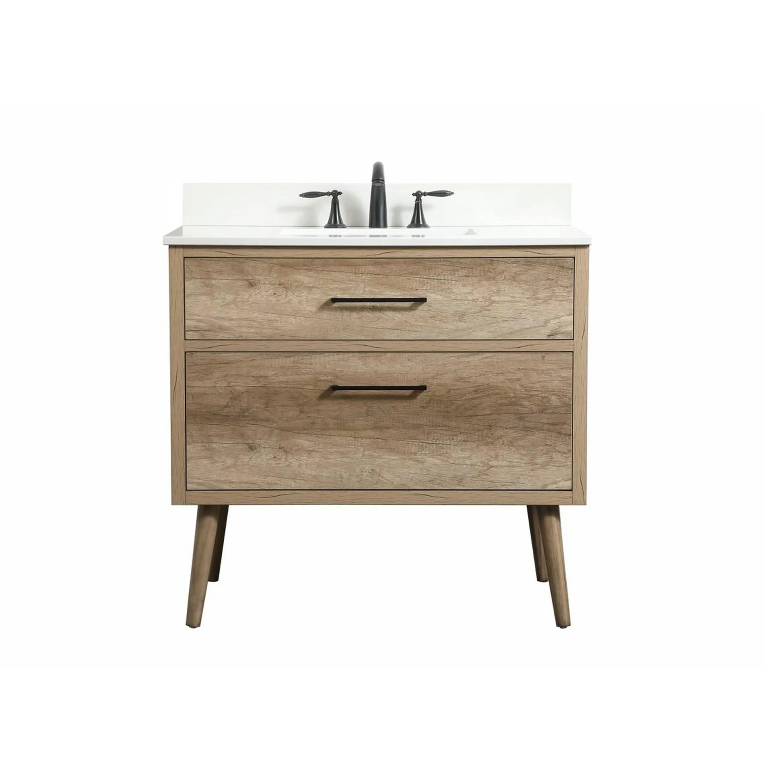 Baxter 36" Bath Vanity - Wood