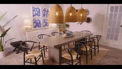 Beach Bungalow Outdoor Pendant - Large