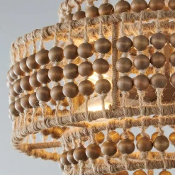 Beaded Bliss Drum Chandelier