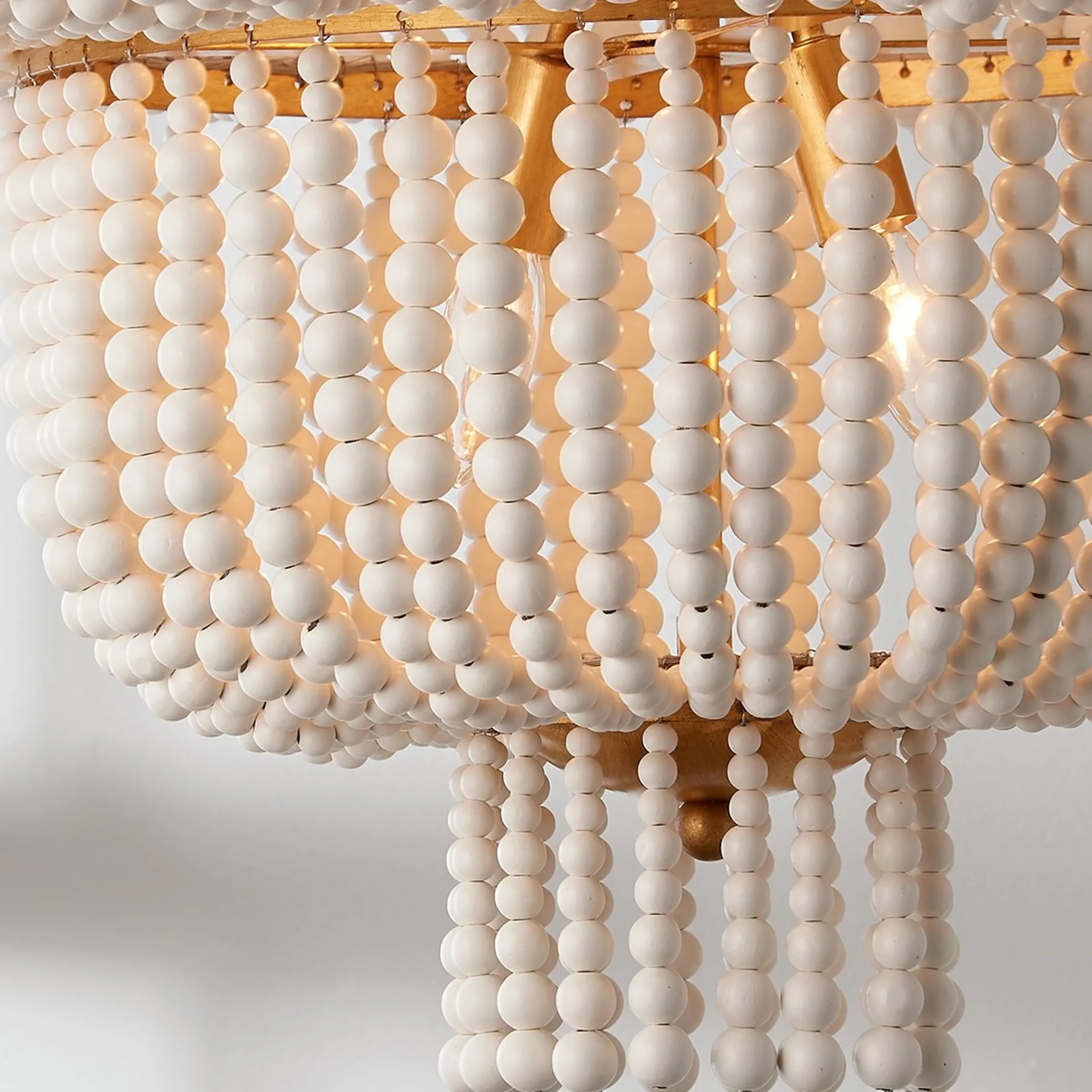 Beaded Kona Tiered Chandelier