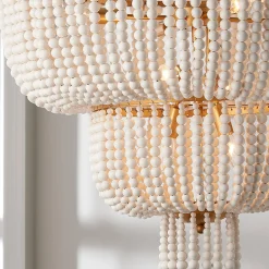 Beaded Kona Tiered Chandelier