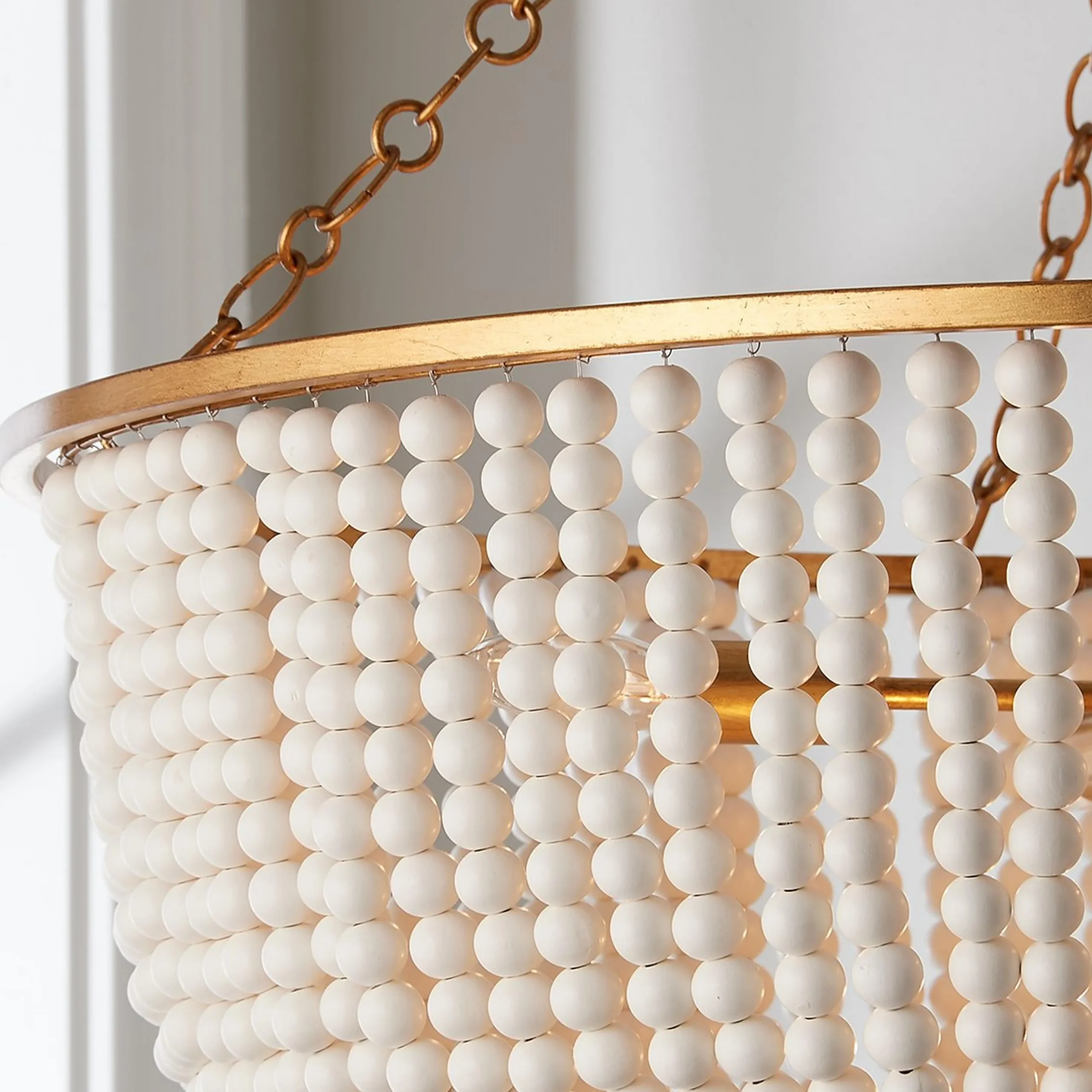 Beaded Kona Tiered Chandelier