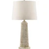 Beaded Obelisk Table Lamp
