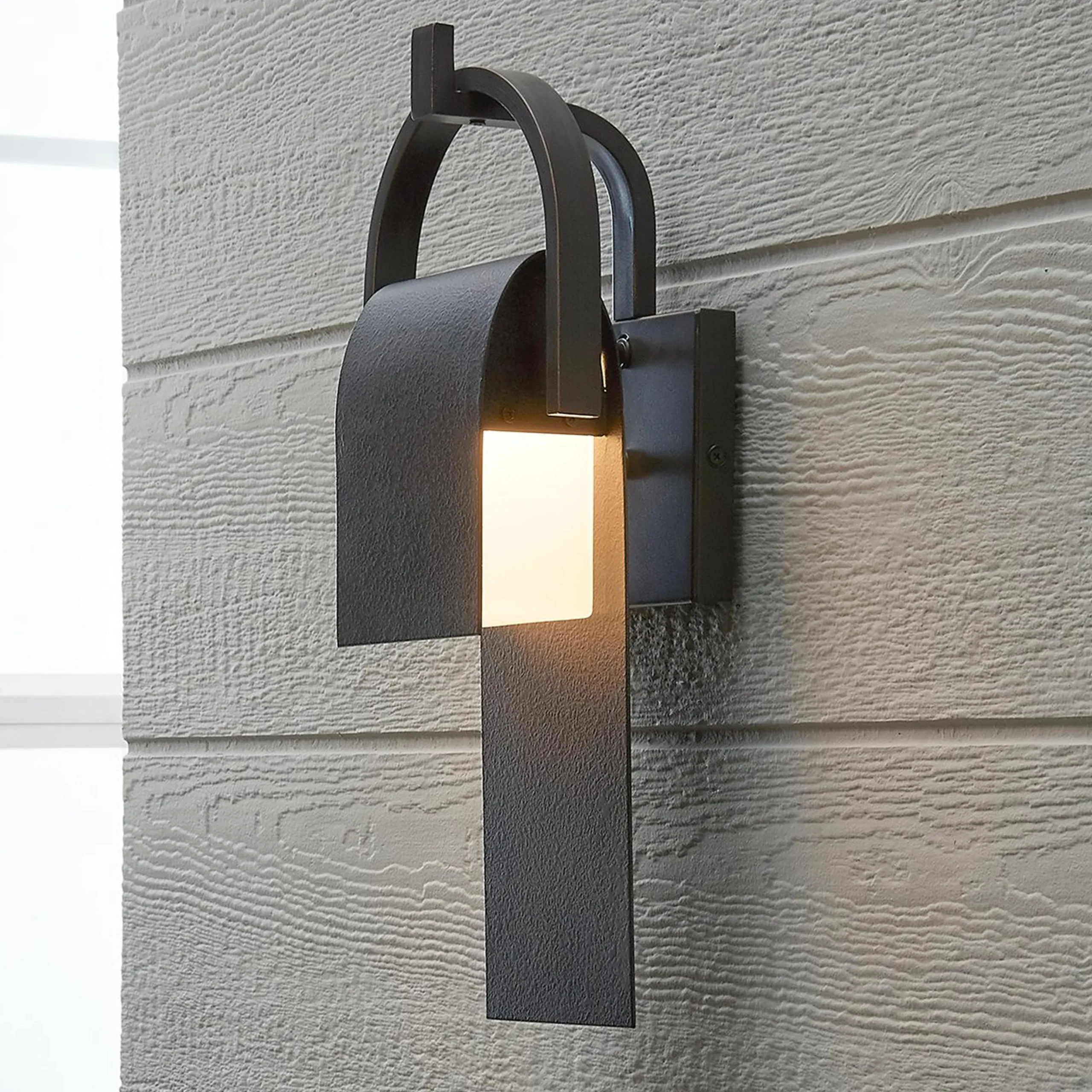 Bent Pocket Outdoor Sconce - 17"