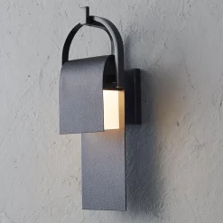 Bent Pocket Outdoor Sconce - 19