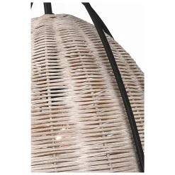 Bentlee Wicker Pendant - Large