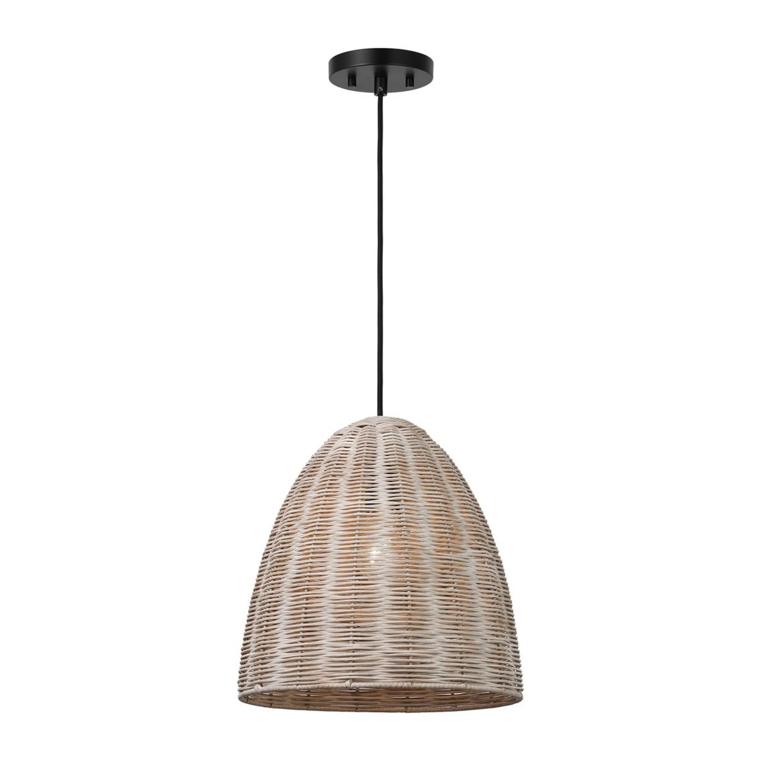 Bentlee Wicker Pendant - Small
