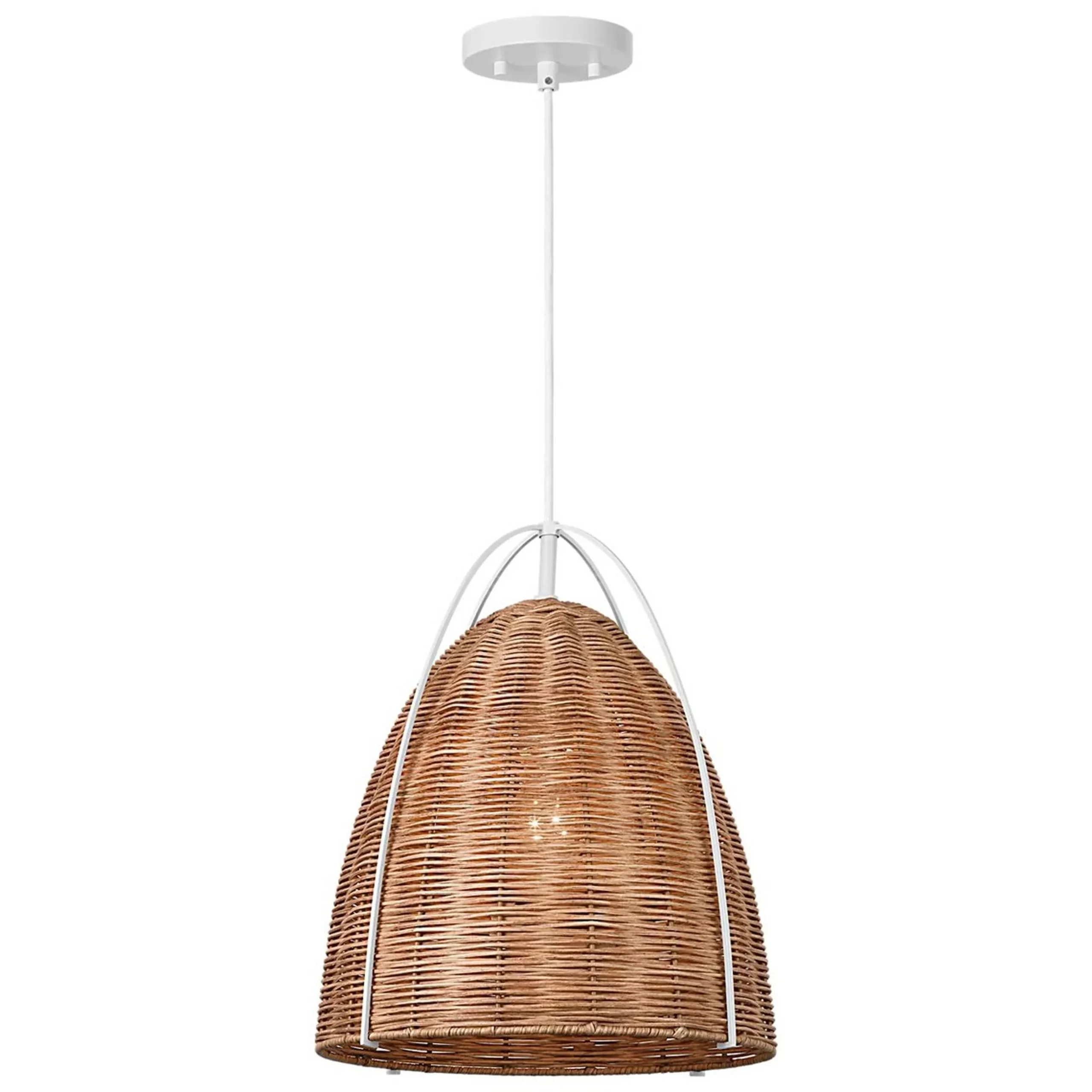 Bentlee Wicker Pendant - Small