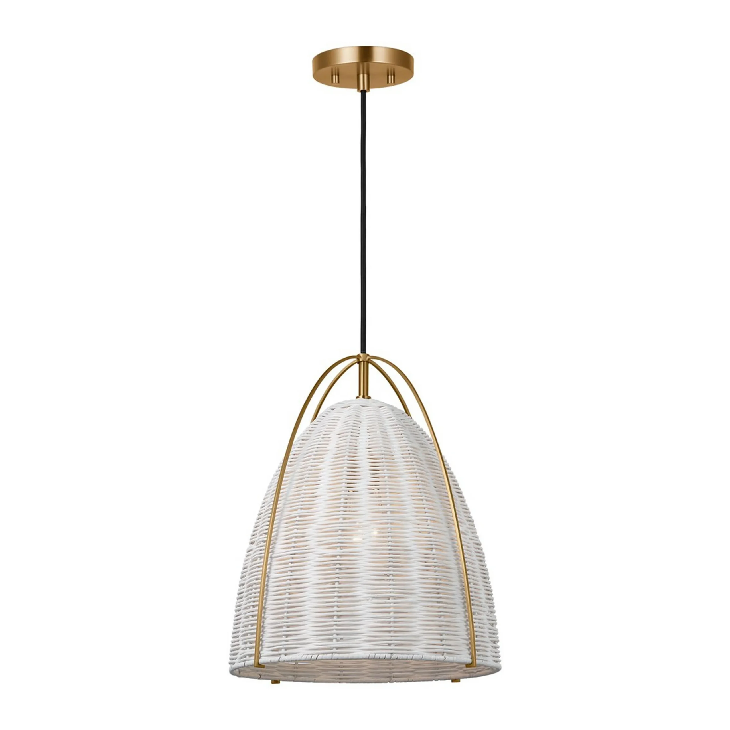 Bentlee Wicker Pendant - Small