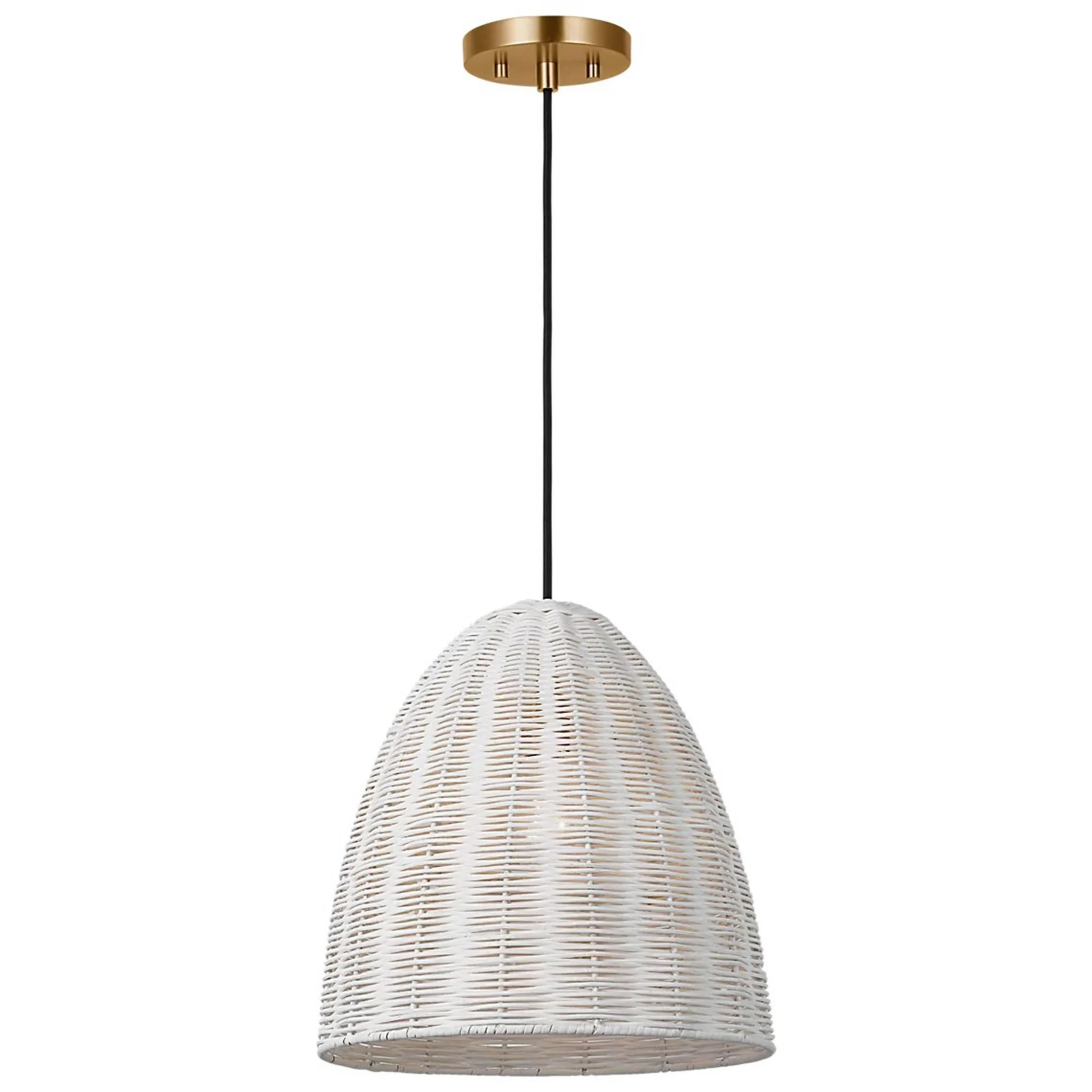 Bentlee Wicker Pendant - Small