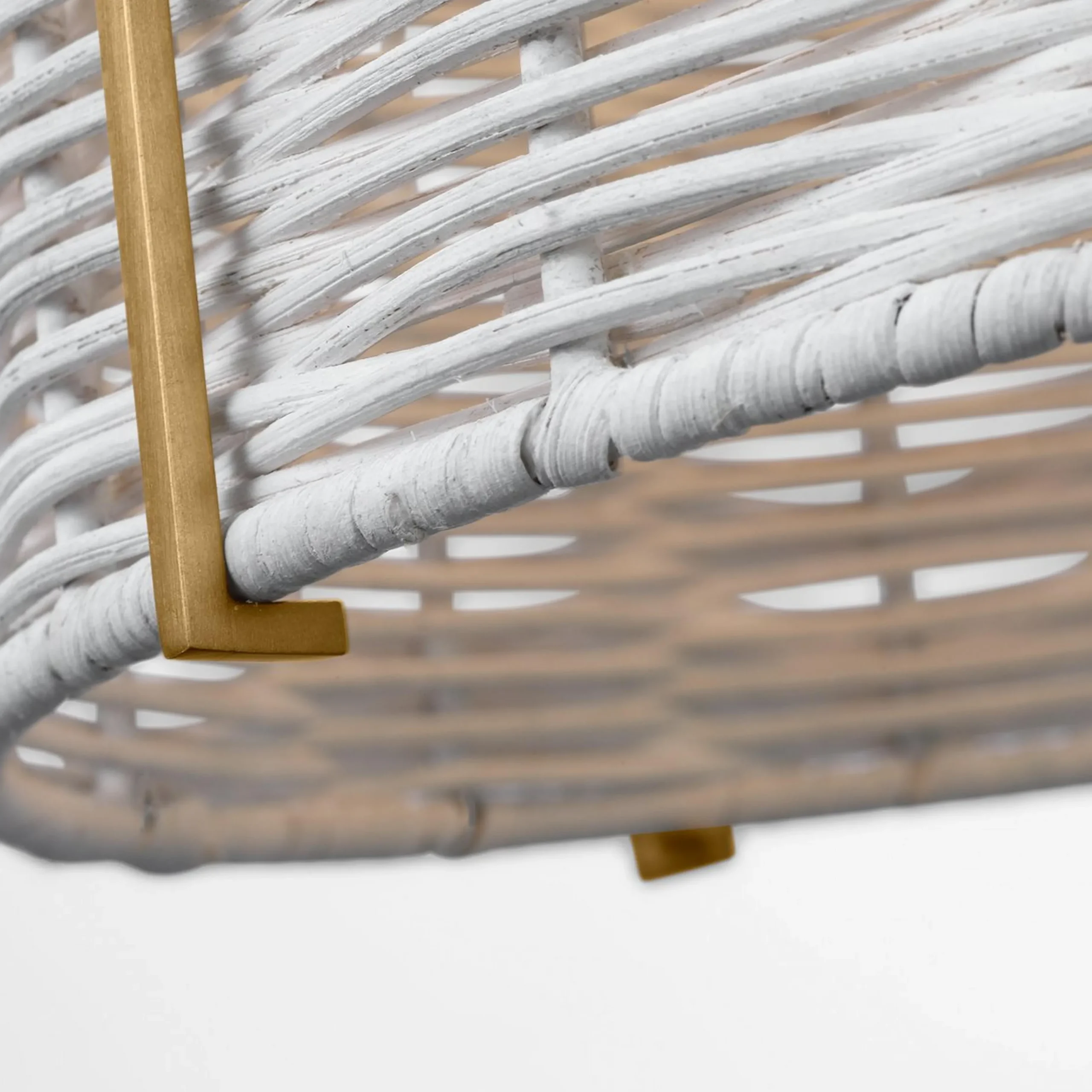 Bentlee Wicker Pendant - Small
