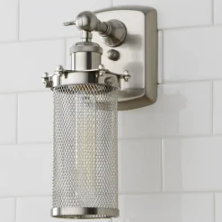 Bleecker Mesh Bath Sconce