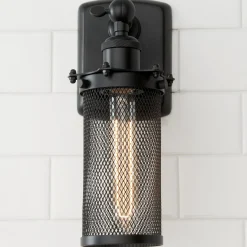 Bleecker Mesh Bath Sconce
