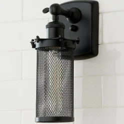 Bleecker Mesh Bath Sconce