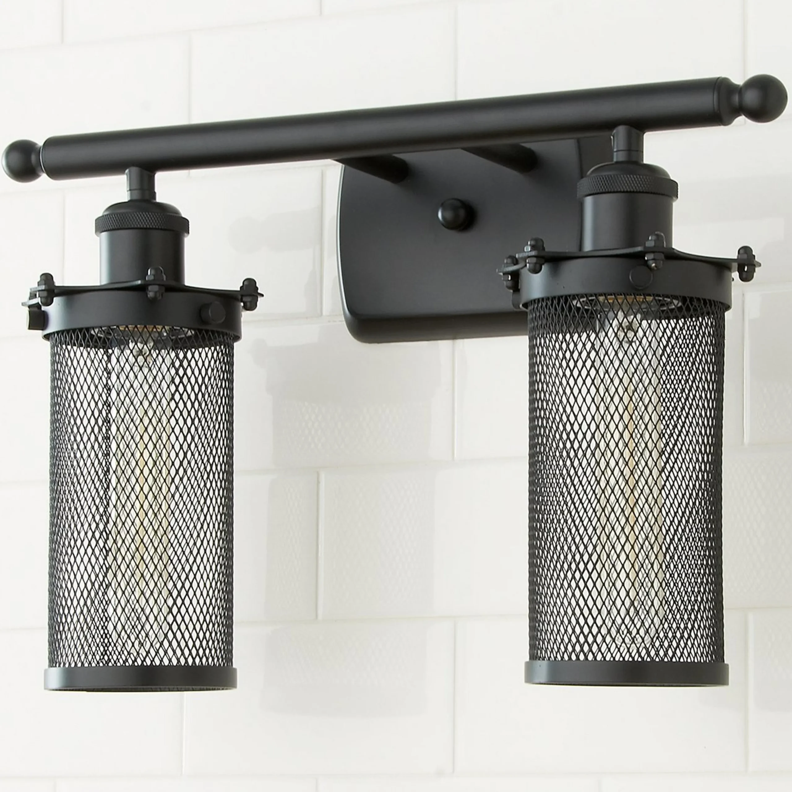 Bleecker Mesh Vanity Light - 2 Light