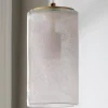 Blush Cylinder Pendant - Small