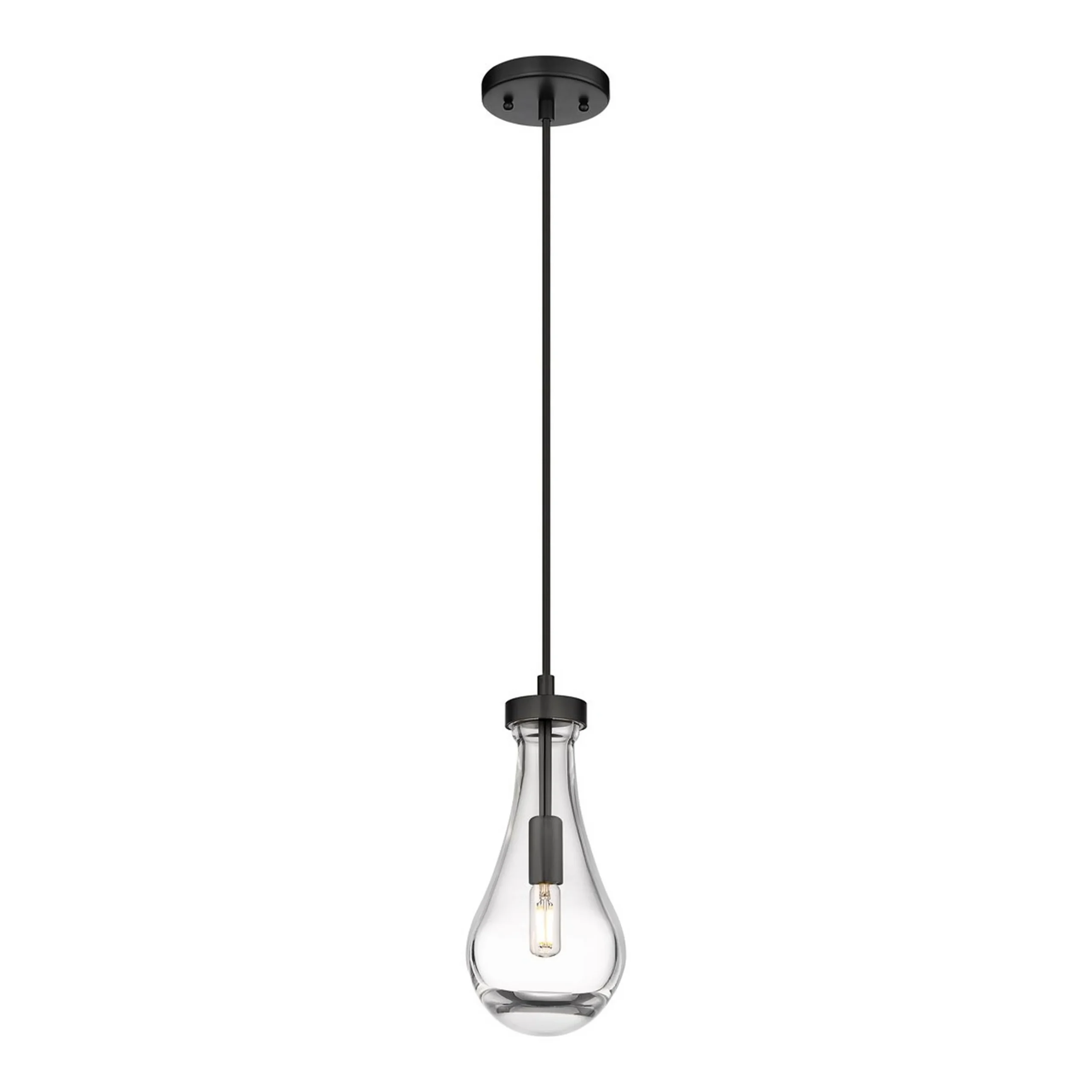 Blythe Clear Glass Pendant