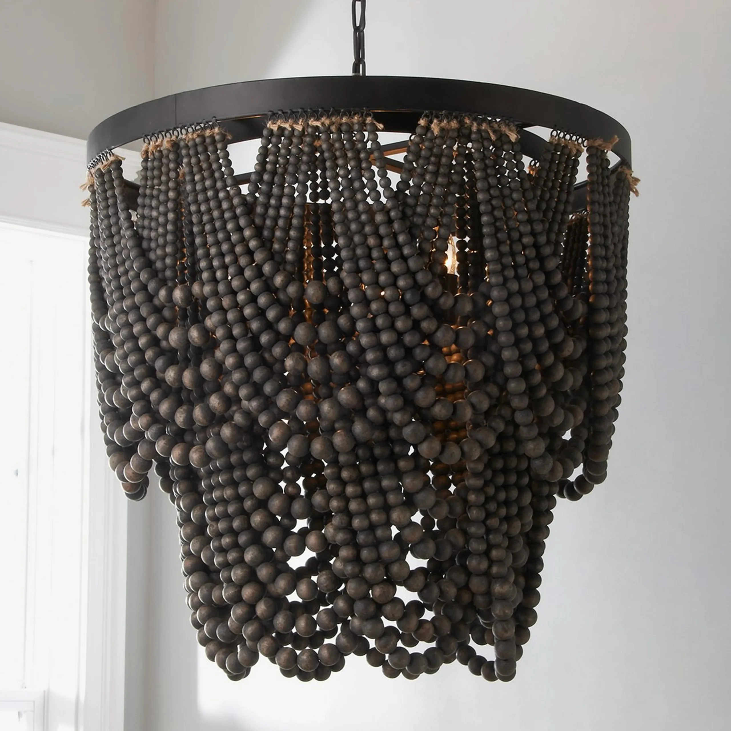 Bohemia Draped Bead Chandelier