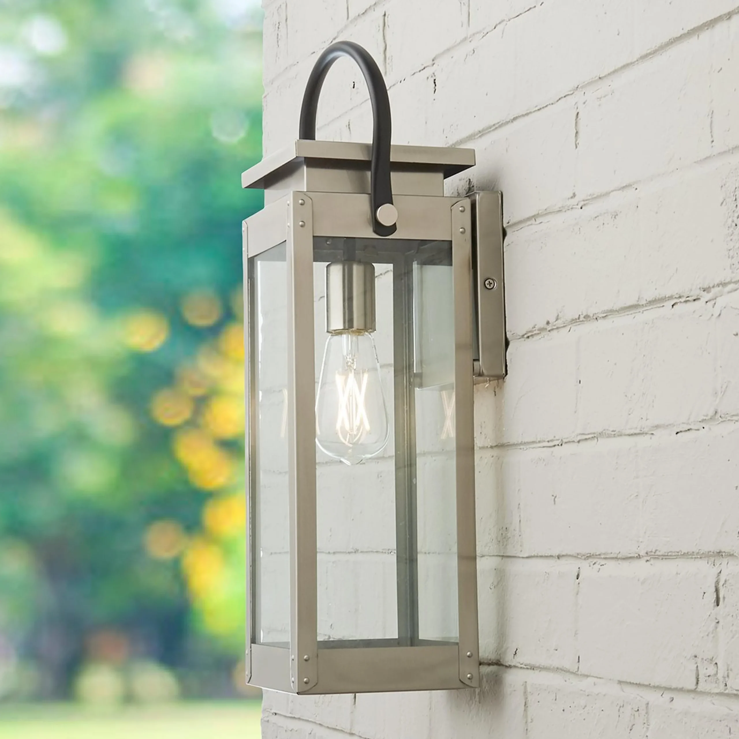 Bolted Box Outdoor Sconce - Medium