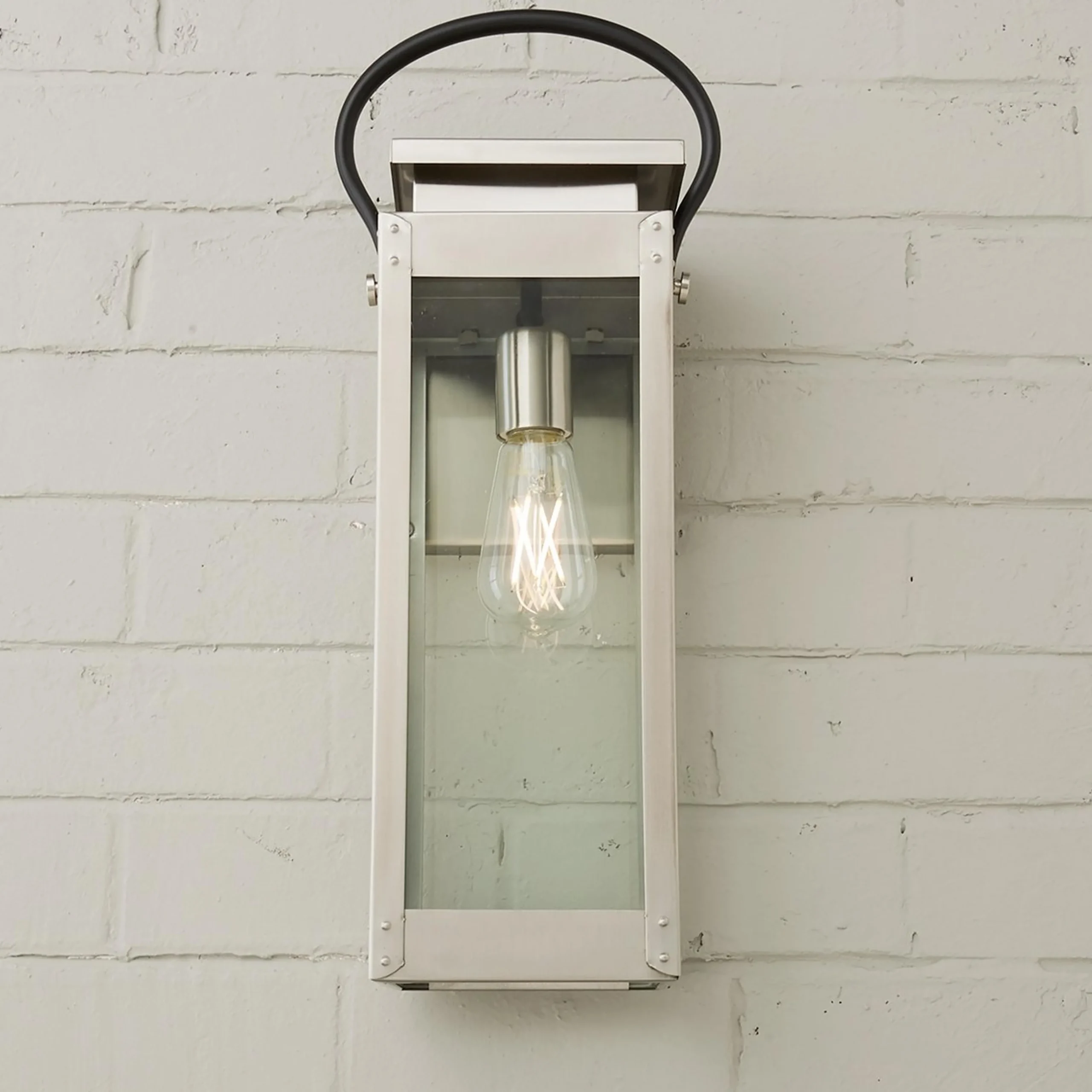 Bolted Box Outdoor Sconce - Medium