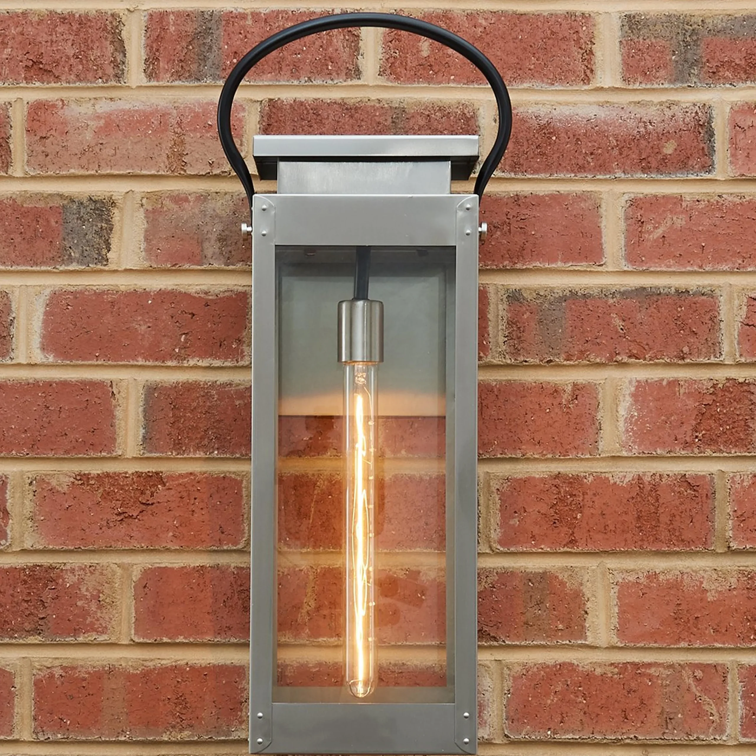 Bolted Box Outdoor Sconce - Large