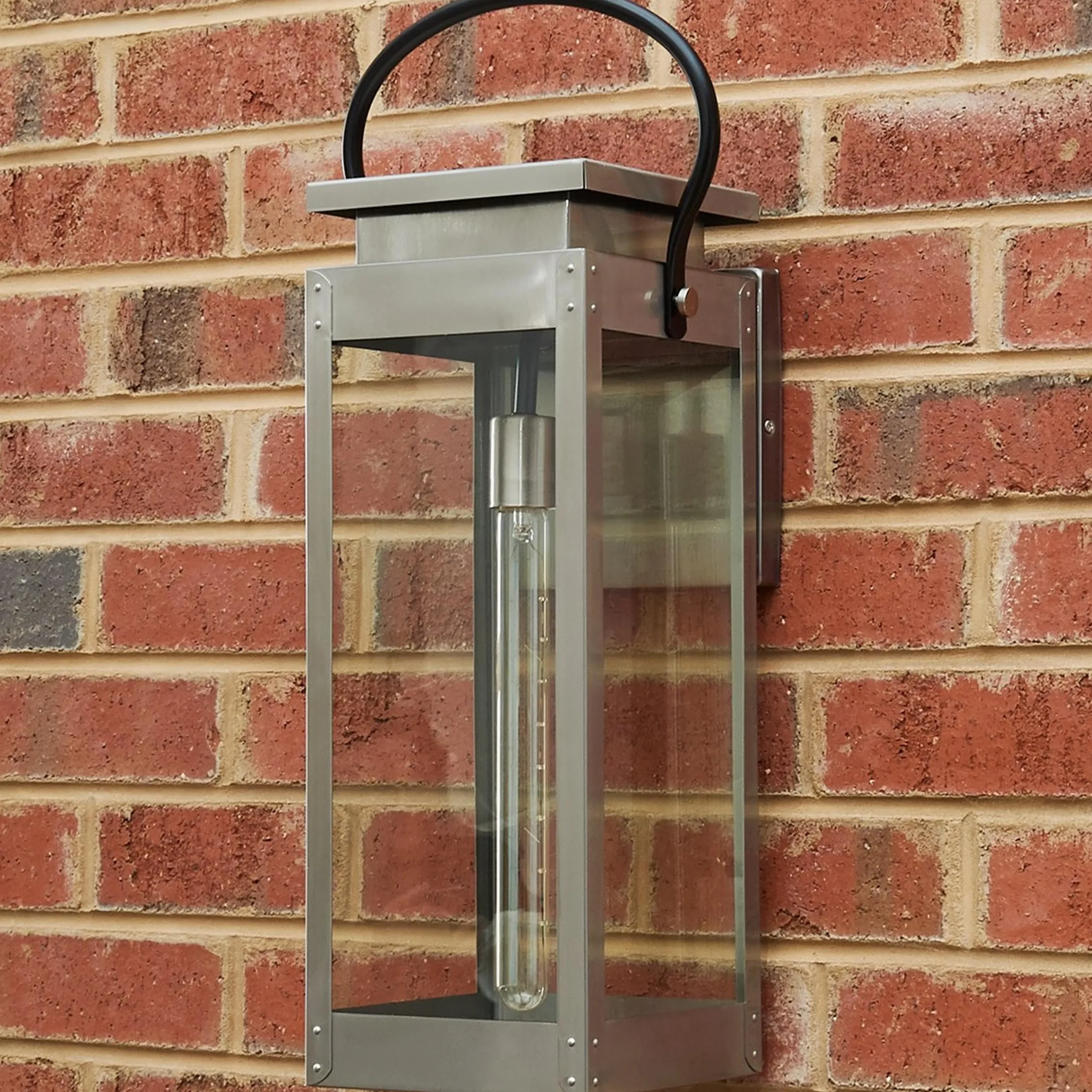 Bolted Box Outdoor Sconce - Large