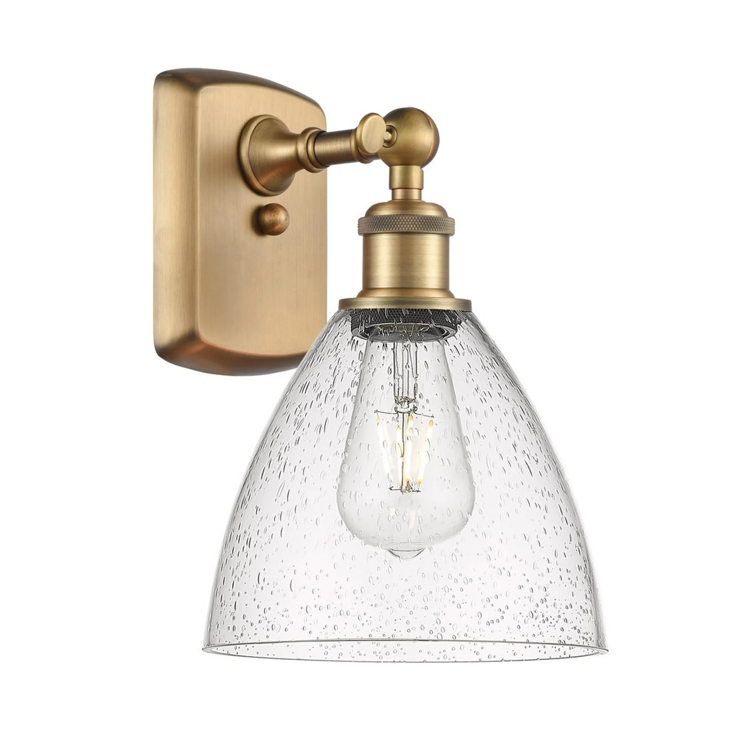 Branson Glass Bath Sconce - Seedy