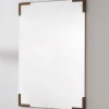Brass Corner Mirror