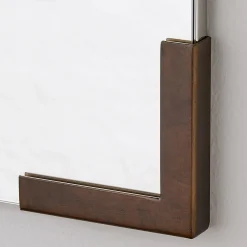 Brass Corner Mirror
