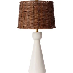 Bridget Rattan Table Lamp