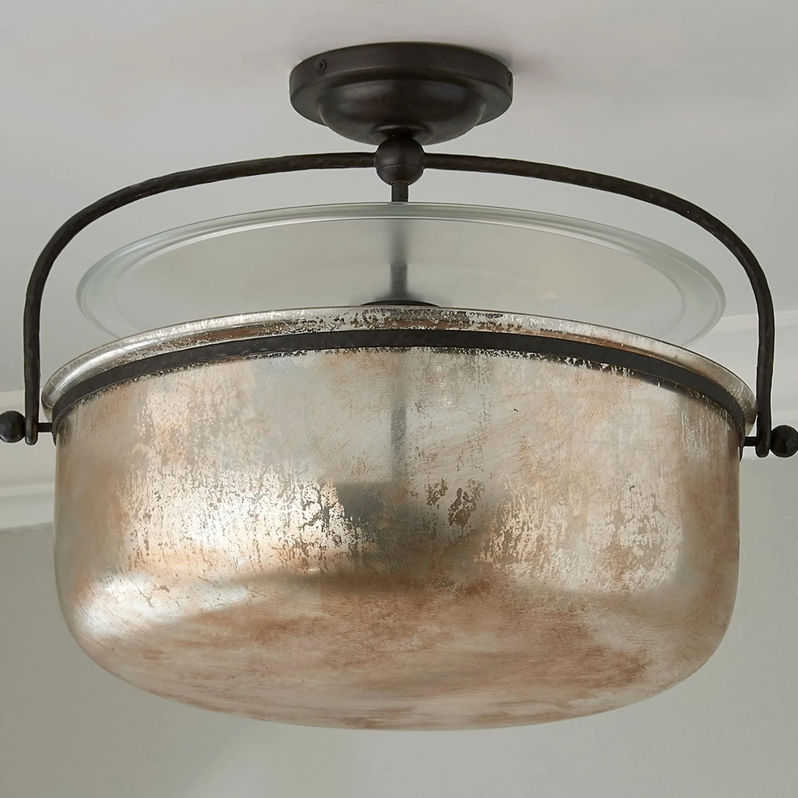 Brixham Semi-Flush Ceiling Light