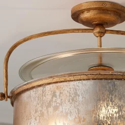 Brixham Semi-Flush Ceiling Light