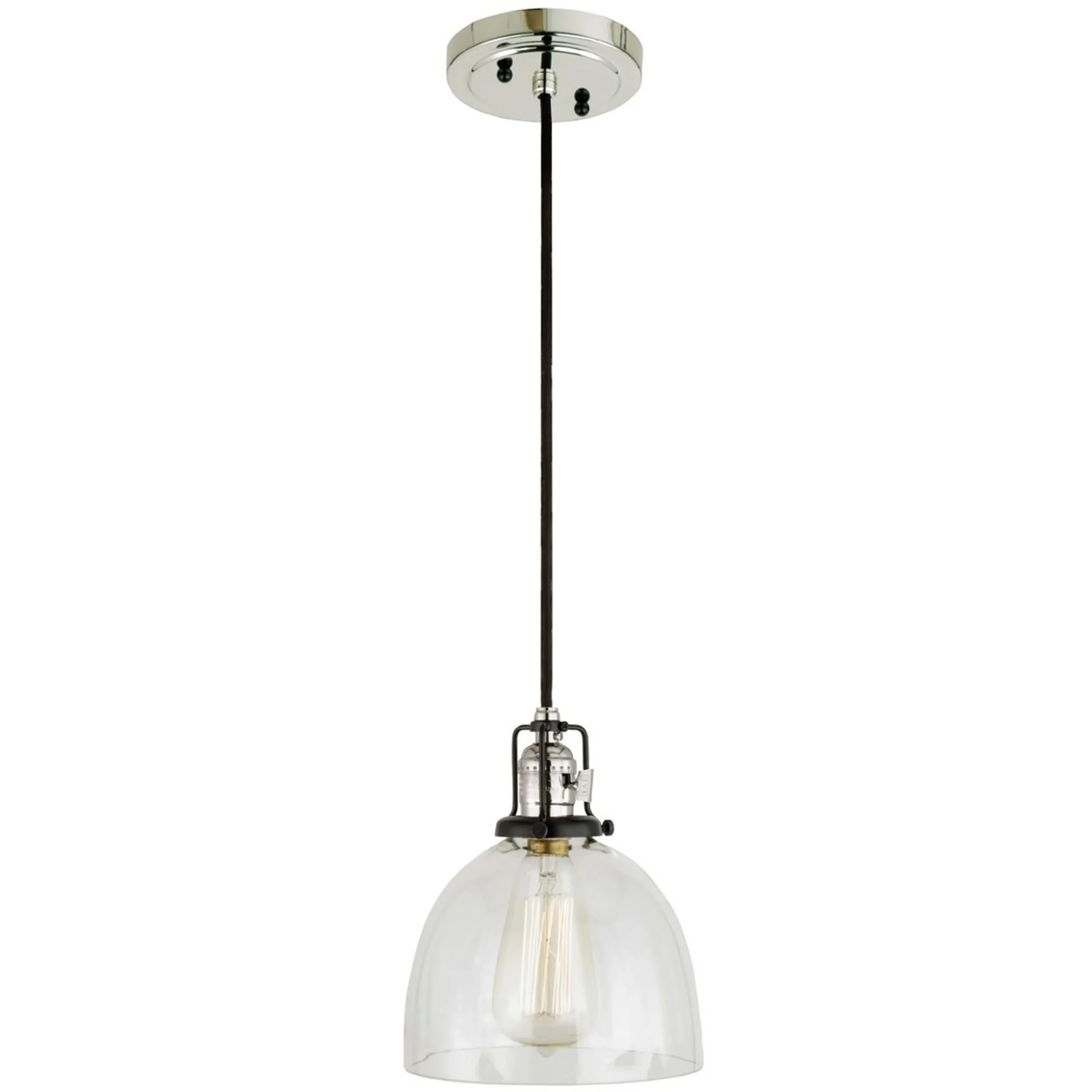 Bryce Pendant - Dome Clear