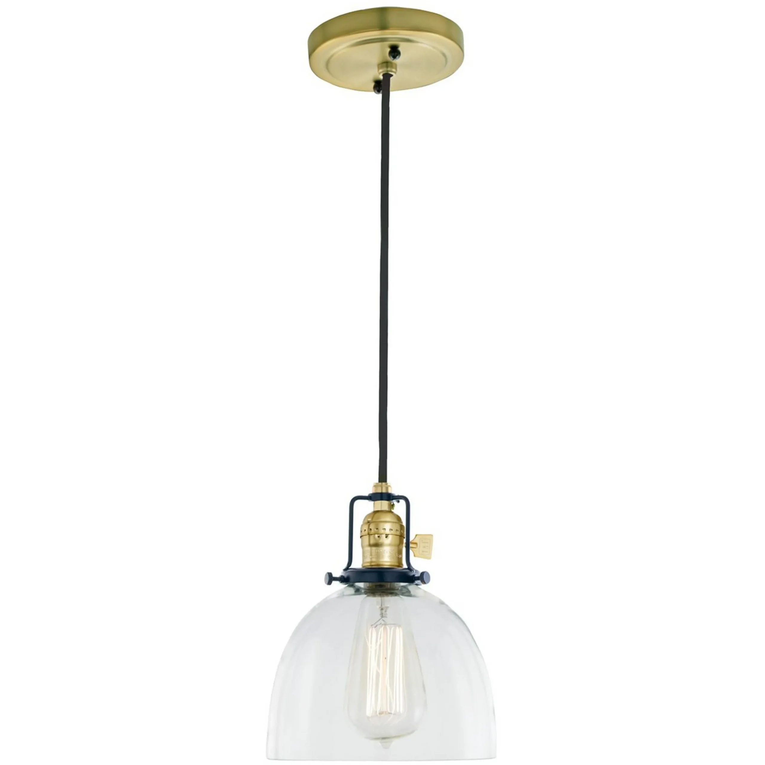 Bryce Pendant - Dome Clear