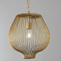 Bulbous Cage Pendant