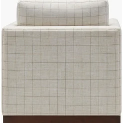 Caiden Swivel Chair - Patterned Linen