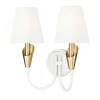 Callithyia Curved Double Sconce