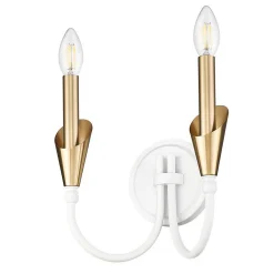 Callithyia Curved Double Sconce