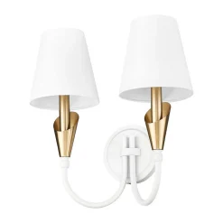 Callithyia Curved Double Sconce