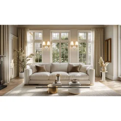 Callithyia Curved Double Sconce