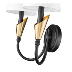 Callithyia Curved Double Sconce