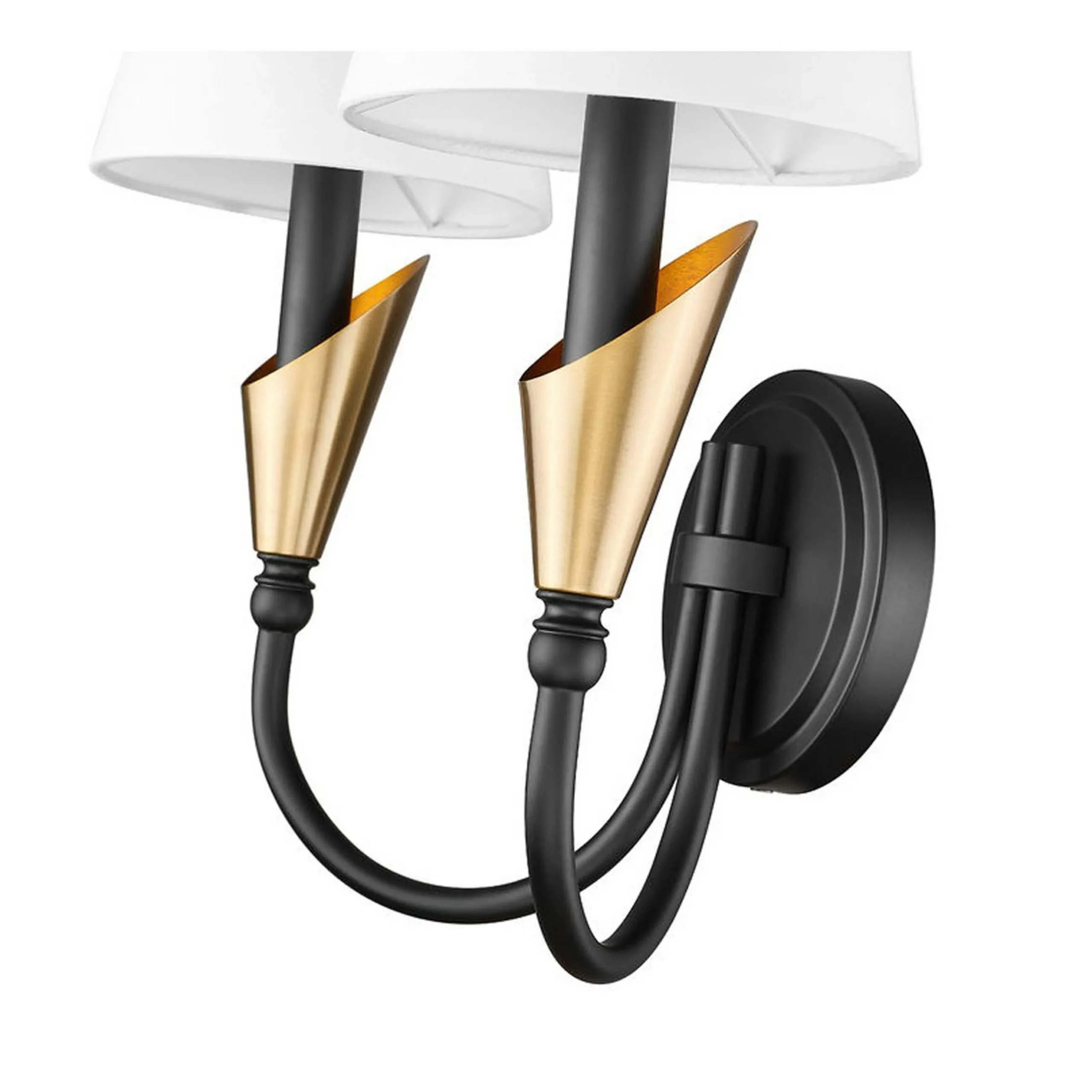 Callithyia Curved Double Sconce