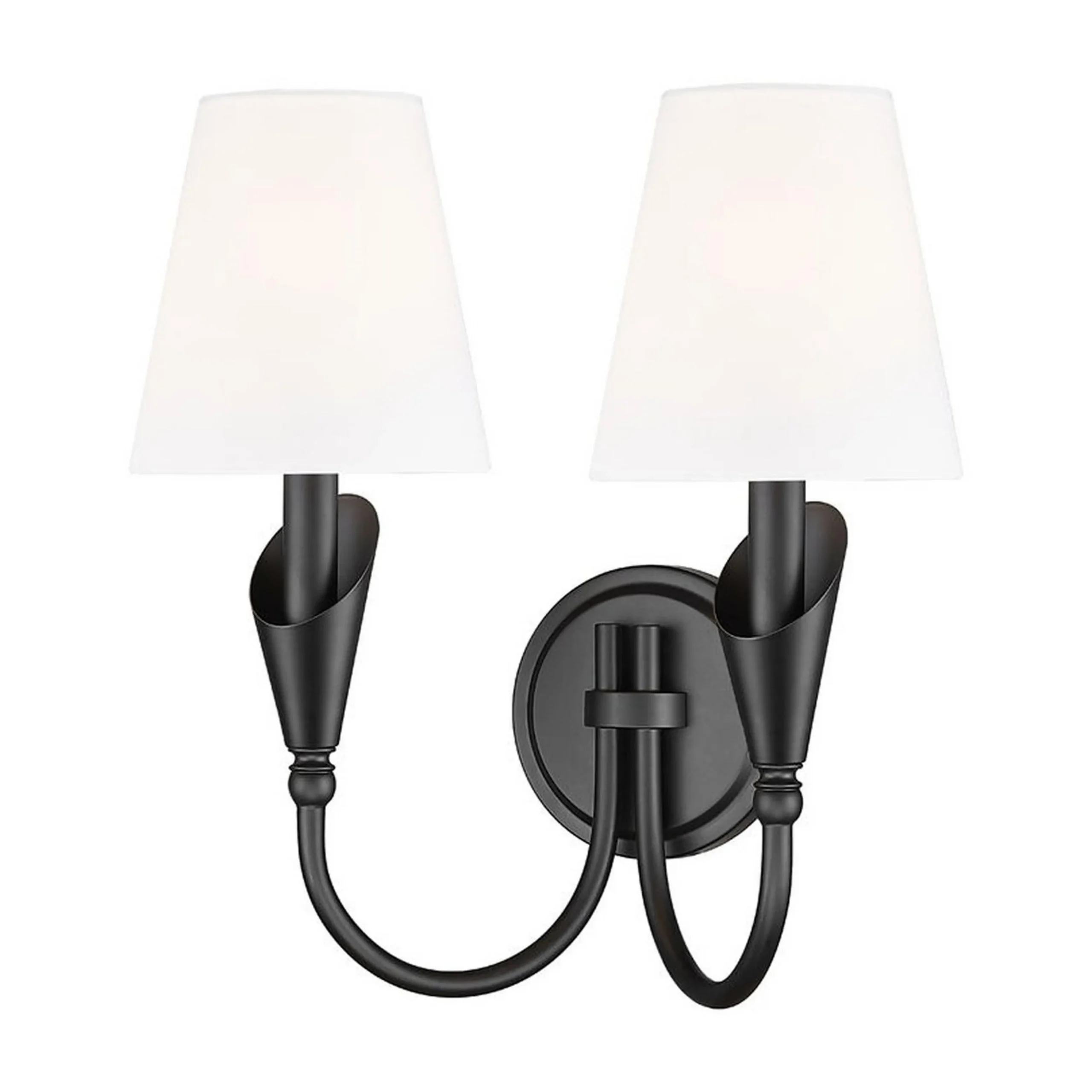 Callithyia Curved Double Sconce