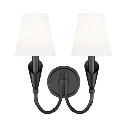 Callithyia Curved Double Sconce