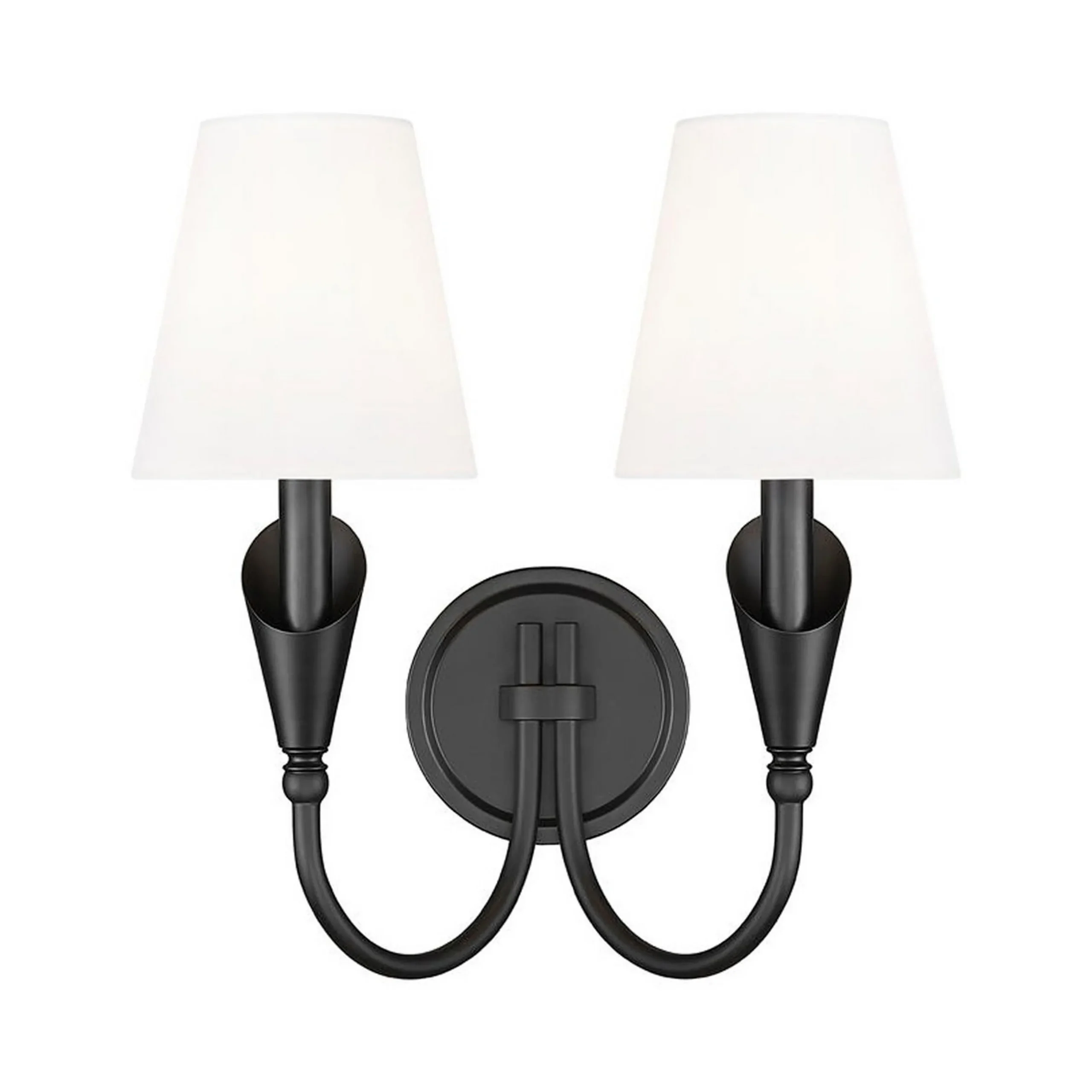Callithyia Curved Double Sconce