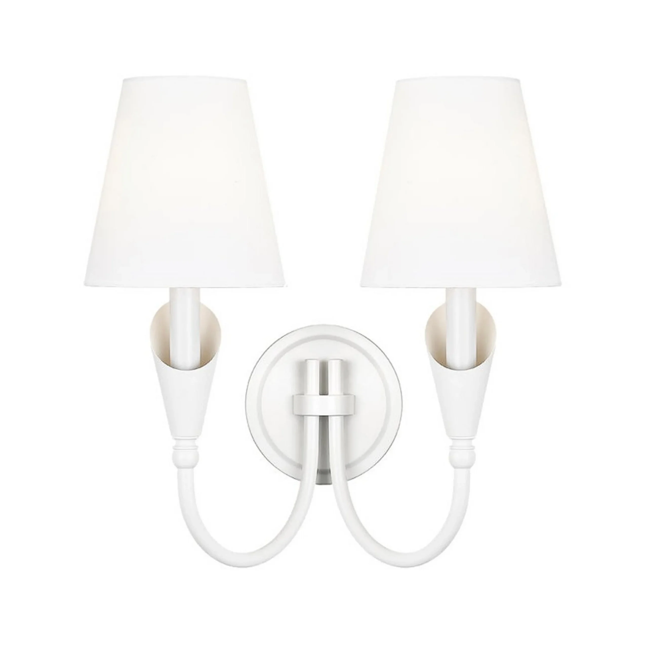 Callithyia Curved Double Sconce